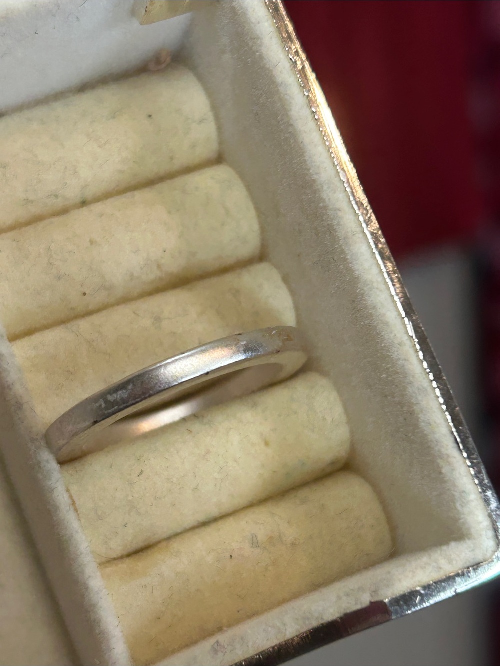 Classic Women's Silver Band Ring - Polished Minimalist Jewelry
